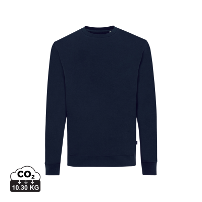 Picture of IQONIQ ZION RECYCLED COTTON CREW NECK in Navy.