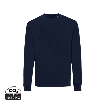 Picture of IQONIQ ZION RECYCLED COTTON CREW NECK in Navy