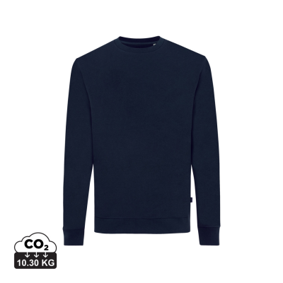 Picture of IQONIQ ZION RECYCLED COTTON CREW NECK in Navy