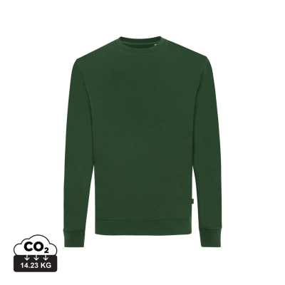 Picture of IQONIQ ZION RECYCLED COTTON CREW NECK in Forest Green