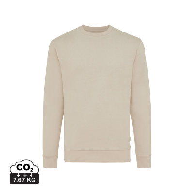 Picture of IQONIQ ZION RECYCLED COTTON CREW NECK in Desert Brown.