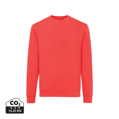 Picture of IQONIQ ZION RECYCLED COTTON CREW NECK in Luscious Red.