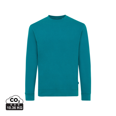 Picture of IQONIQ ZION RECYCLED COTTON CREW NECK in Verdigris