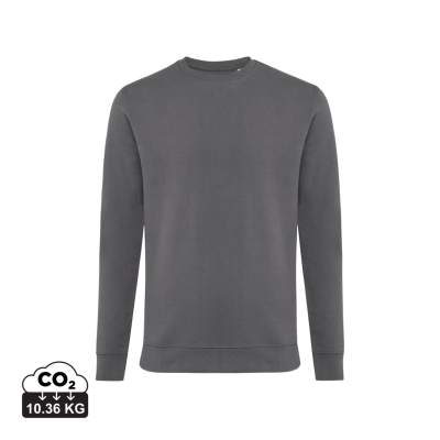 Picture of IQONIQ ZION RECYCLED COTTON CREW NECK in Anthracite.