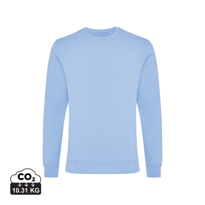 Picture of IQONIQ ZION RECYCLED COTTON CREW NECK in Sky Blue