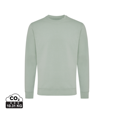 Picture of IQONIQ ZION RECYCLED COTTON CREW NECK in Iceberg Green