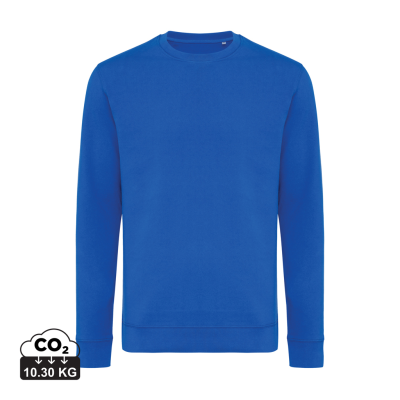 Picture of IQONIQ ZION RECYCLED COTTON CREW NECK in Royal Blue.