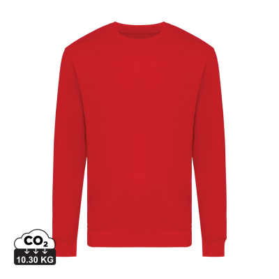 Picture of IQONIQ ZION RECYCLED COTTON CREW NECK in Red.
