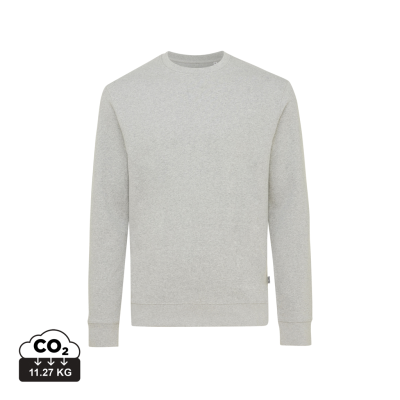 Picture of IQONIQ DENALI RECYCLED COTTON CREW NECK UNDYED in Heather Grey
