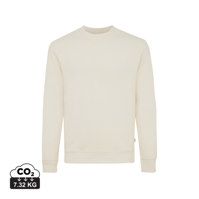 Picture of IQONIQ DENALI RECYCLED COTTON CREW NECK UNDYED in Natural Raw.