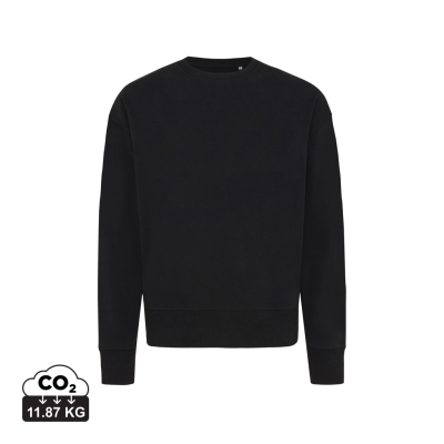 Picture of IQONIQ KRUGER RELAXED RECYCLED COTTON CREW NECK in Black