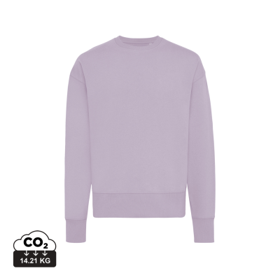 Picture of IQONIQ KRUGER RELAXED RECYCLED COTTON CREW NECK in Lavender