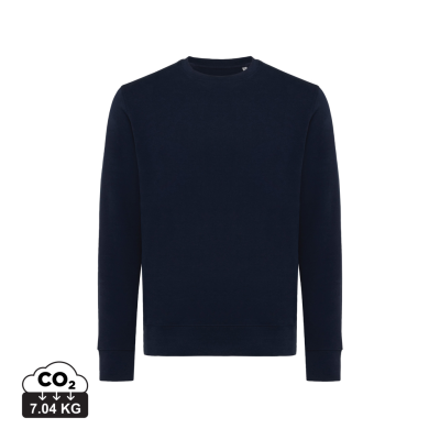 Picture of IQONIQ ETOSHA LIGHTWEIGHT RECYCLED COTTON CREW NECK in Navy