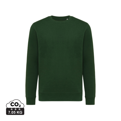 Picture of IQONIQ ETOSHA LIGHTWEIGHT RECYCLED COTTON CREW NECK in Forest Green