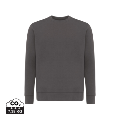 Picture of IQONIQ ETOSHA LIGHTWEIGHT RECYCLED COTTON CREW NECK in Anthracite Grey