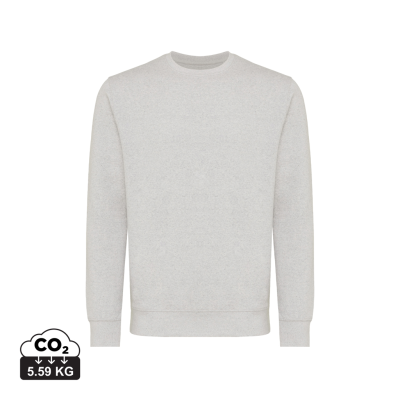 Picture of IQONIQ ETOSHA LIGHTWEIGHT RECYCLED COTTON CREW NECK in Light Heather Grey