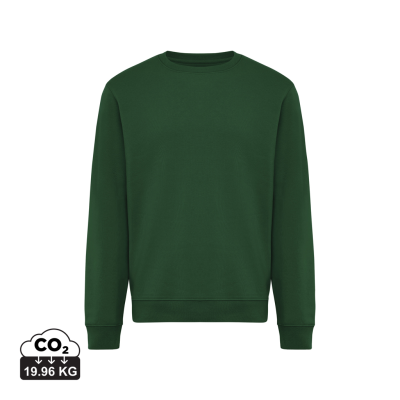 Picture of IQONIQ TORLA RECYCLED COTTON CREW NECK in Forest Green