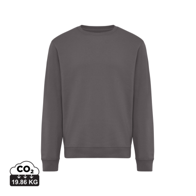 Picture of IQONIQ TORLA RECYCLED COTTON CREW NECK in Anthracite Grey