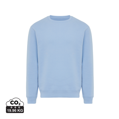 Picture of IQONIQ TORLA RECYCLED COTTON CREW NECK in Light Blue
