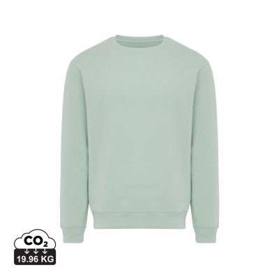 Picture of IQONIQ TORLA RECYCLED COTTON CREW NECK in Iceberg Green