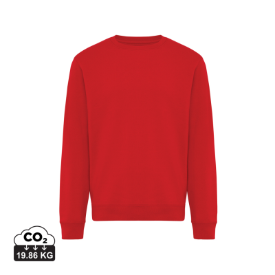Picture of IQONIQ TORLA RECYCLED COTTON CREW NECK in Red