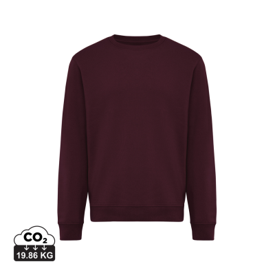 Picture of IQONIQ TORLA RECYCLED COTTON CREW NECK in Merlot