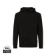 Picture of IQONIQ JASPER RECYCLED COTTON HOODED HOODY in Black