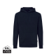 Picture of IQONIQ JASPER RECYCLED COTTON HOODED HOODY in Navy