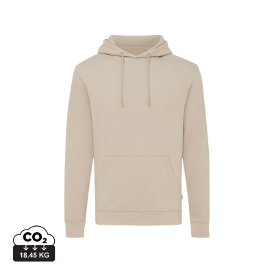 Picture of IQONIQ JASPER RECYCLED COTTON HOODED HOODY in Desert.
