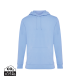 Picture of IQONIQ JASPER RECYCLED COTTON HOODED HOODY in Light Blue