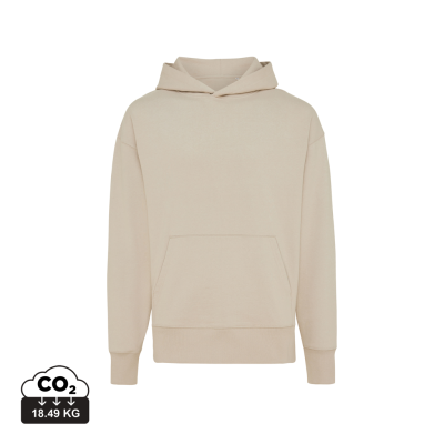 Picture of IQONIQ YOHO RECYCLED COTTON RELAXED HOODED HOODY in Desert