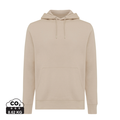 Picture of IQONIQ RILA LIGHTWEIGHT RECYCLED COTTON HOODED HOODY in Desert.