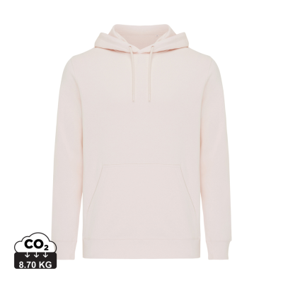 Picture of IQONIQ RILA LIGHTWEIGHT RECYCLED COTTON HOODED HOODY in Cloud Pink.