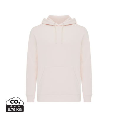 Picture of IQONIQ RILA LIGHTWEIGHT RECYCLED COTTON HOODED HOODY in Cloud Pink