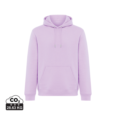 Picture of IQONIQ JOSHUA RECYCLED COTTON HOODED HOODY in Lavender