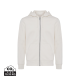 Picture of IQONIQ ABISKO RECYCLED COTTON ZIP THROUGH HOODED HOODY in Natural Raw