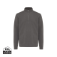 Picture of IQONIQ ELGON RECYCLED COTTON QUARTER ZIP SWEATER in Anthracite Grey