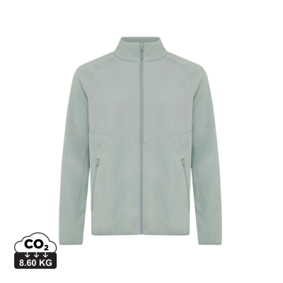 Picture of IQONIQ TALUNG RECYCLED POLYESTER MICROFLEECE ZIP THROUGH in Iceberg Green