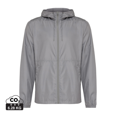 Picture of IQONIQ LOGAN RECYCLED POLYESTER LIGHTWEIGHT JACKET in Silver Grey