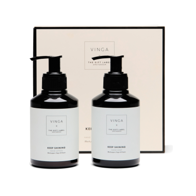 Picture of VINGA x TGL HAND CARE GIFT SET in White, Black