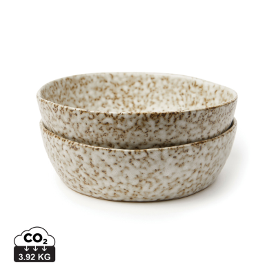 Picture of VINGA NUVEM MINI BOWL, 2 PCS SET in Beige