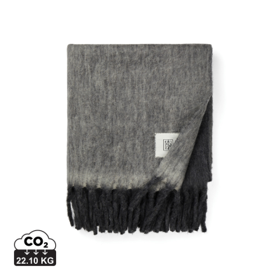 Picture of VINGA SALETTO WOOL BLEND BLANKET in Grey.
