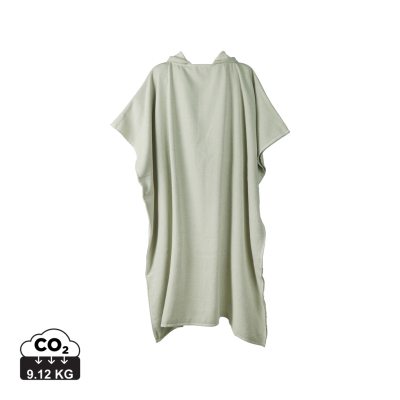 Picture of VINGA TOLO HAMMAM TERRY BEACH PONCHO in Green, Off White