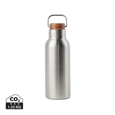 Picture of VINGA CIRO RCS RECYCLED VACUUM BOTTLE 580ML in Silver.