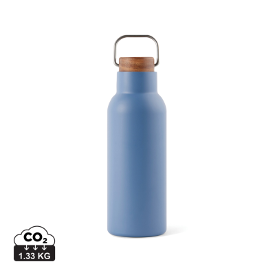 Picture of VINGA CIRO RCS RECYCLED VACUUM BOTTLE 580ML in Blue.