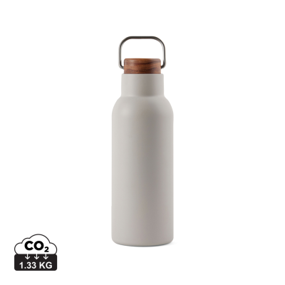 Picture of VINGA CIRO RCS RECYCLED VACUUM BOTTLE 580ML in Grey.