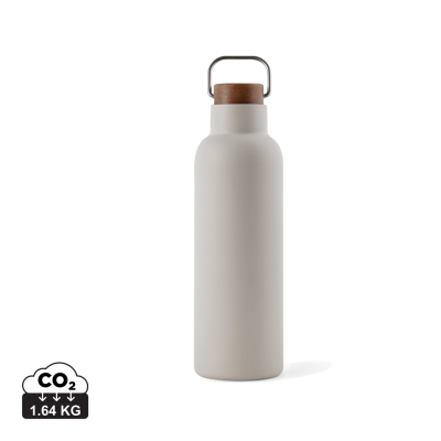 Picture of VINGA CIRO RCS RECYCLED VACUUM BOTTLE 800ML in Grey.