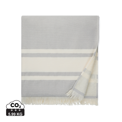 Picture of VINGA TOLO HAMMAM TERRY TOWEL in Grey, Off White