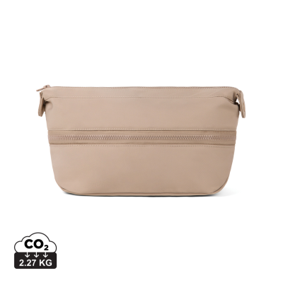 Picture of VINGA BALTIMORE NEO RCS EXPANDABLE TOILETRY BAG in Greige