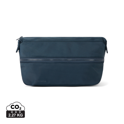 Picture of VINGA BALTIMORE NEO RCS EXPANDABLE TOILETRY BAG in Navy